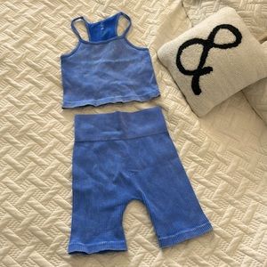 New rubbed workout set